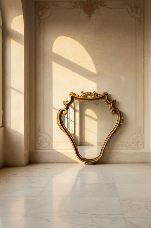 Baroque Revival Giltwood Mirror 1880's