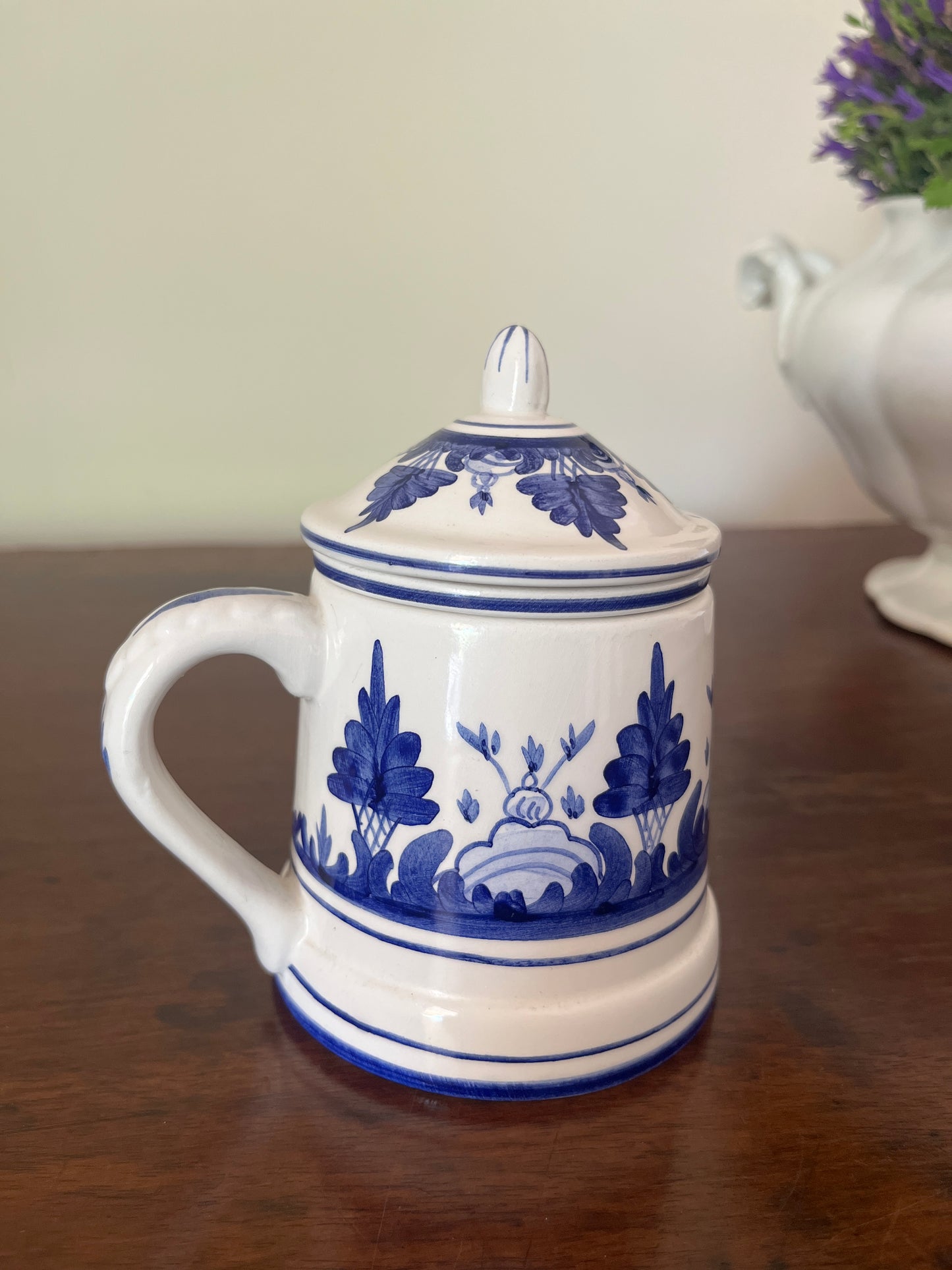 Vintage Italian Hand-Painted Tea Infuser