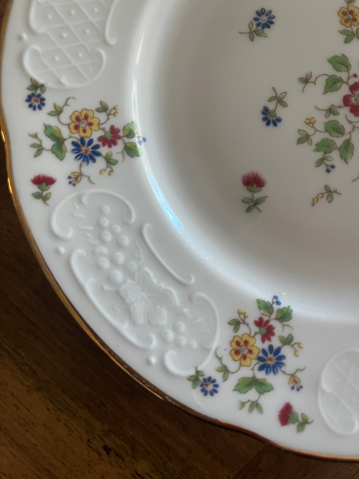 Richard Ginori Dinner Plates, Set of Four (Mid-Century Italian)