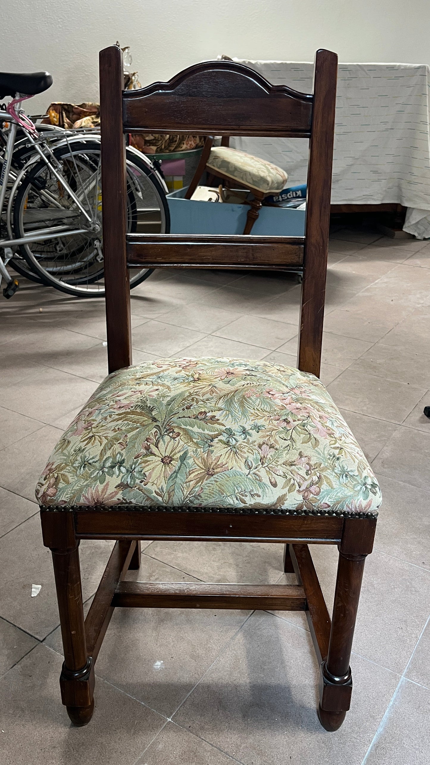 Set of 8 Walnut Refettorio Chairs