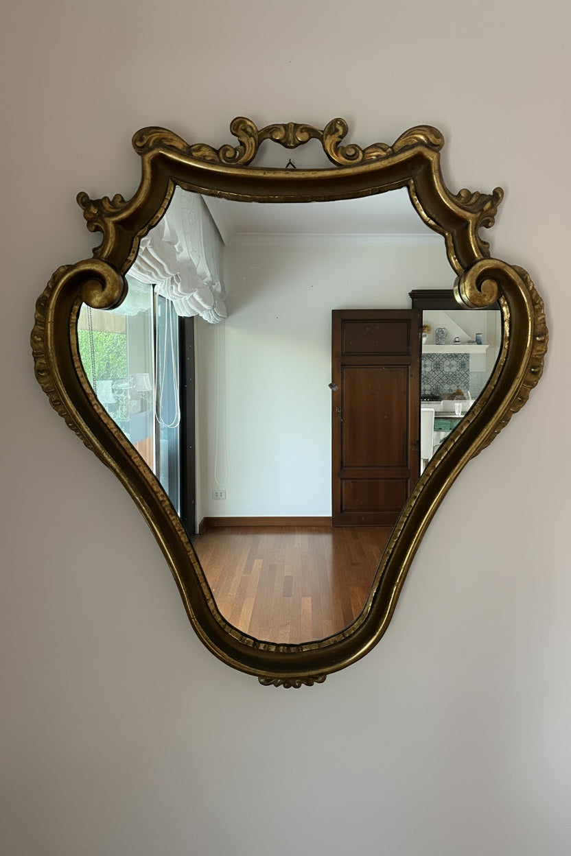 Baroque Revival Giltwood Mirror 1880's