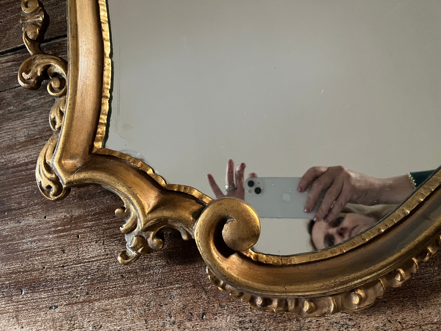 Baroque Revival Giltwood Mirror 1880's