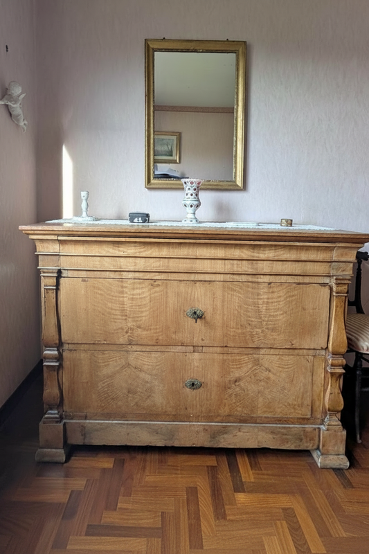 Walnut Commode with Secret Drawer, circa 1860–1890