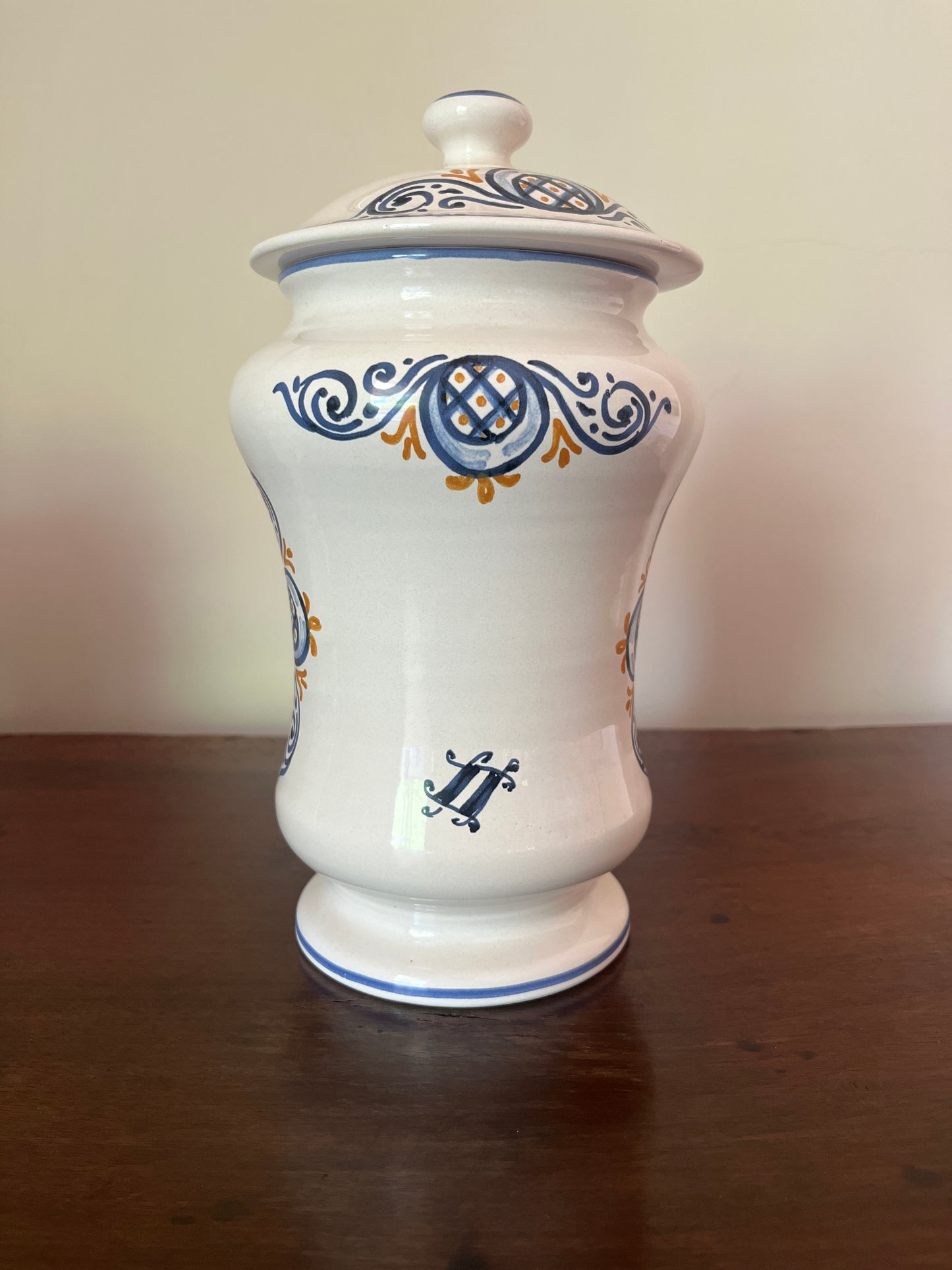 Simonetti Castelli Apothecary Jar, "Equisetum"