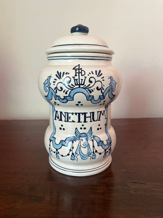 "Anethum" Dill Apothecary Jar