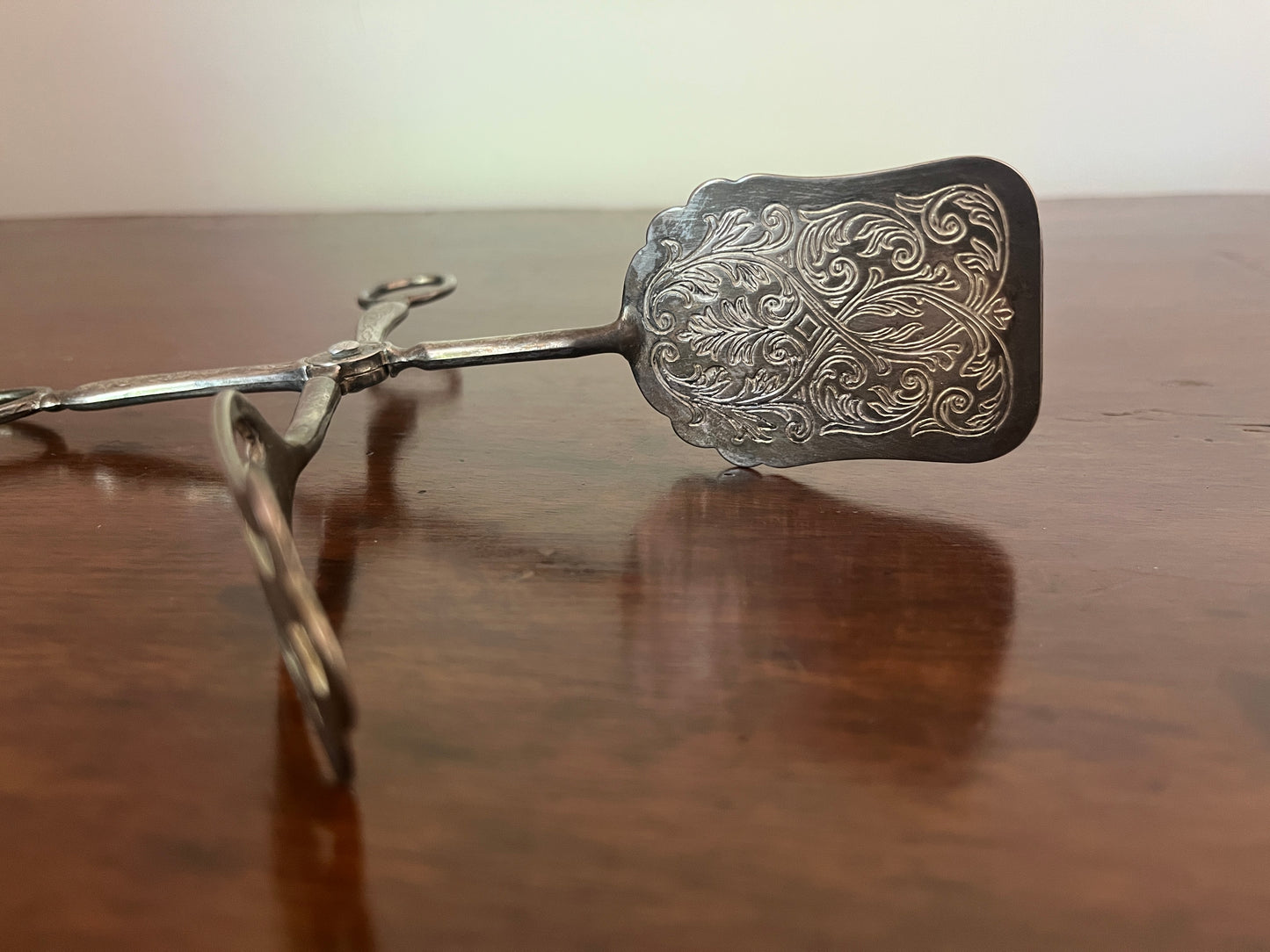 Italian Silver-Plated Food Tongs