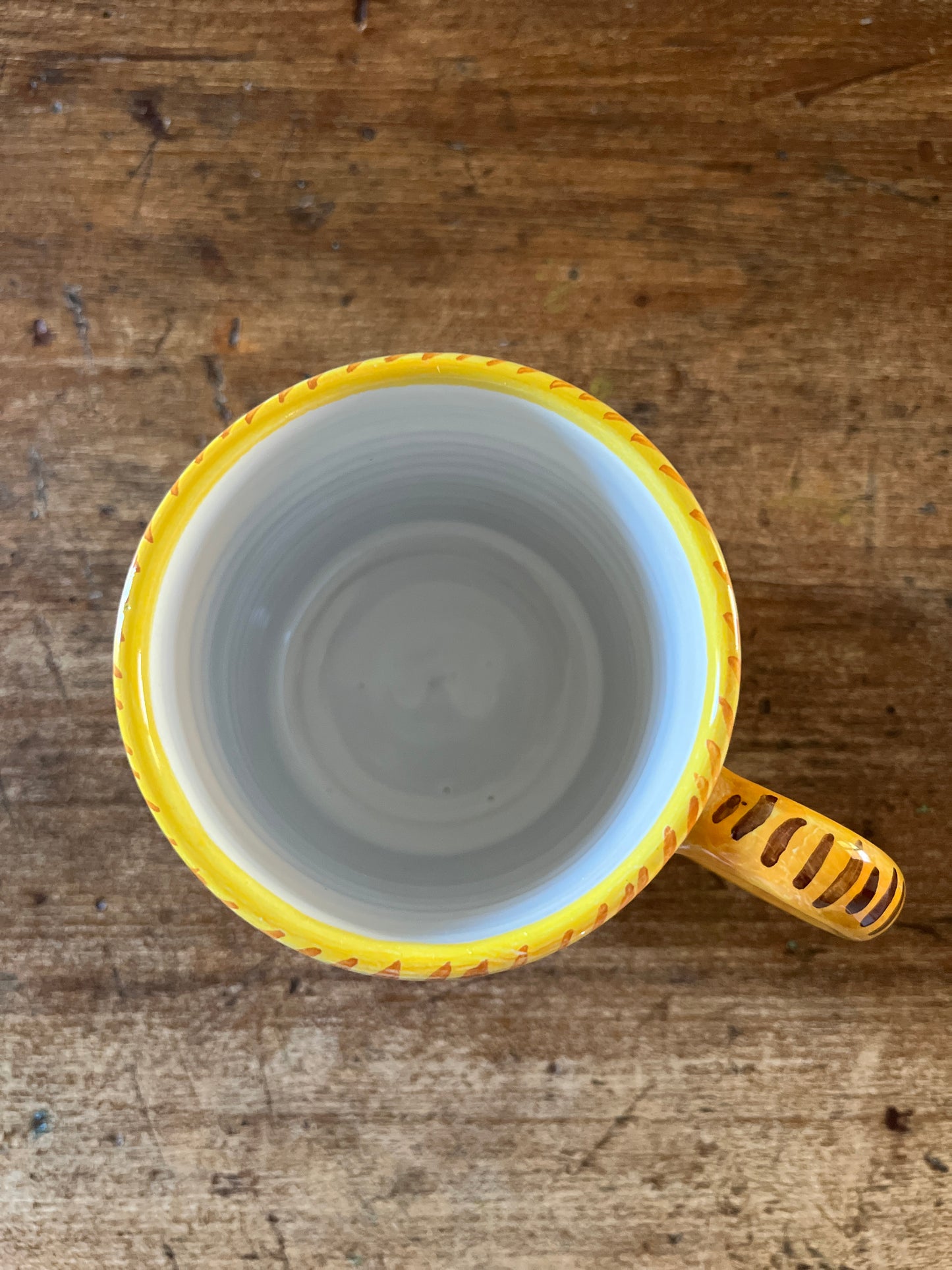 Set of 5 Deruta Coffee Mugs