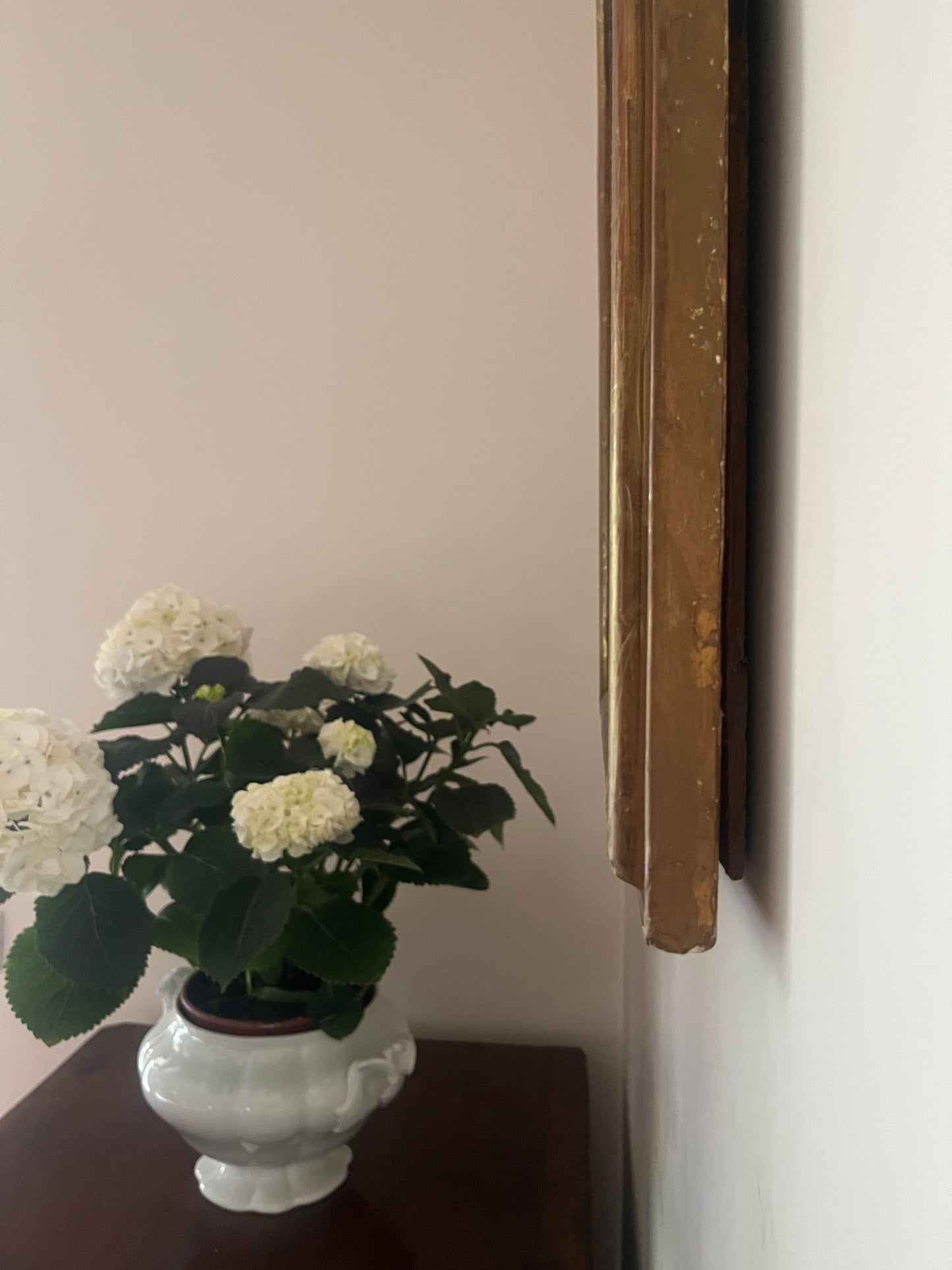 1870's Louis Philippe Arched Gilt Mirror