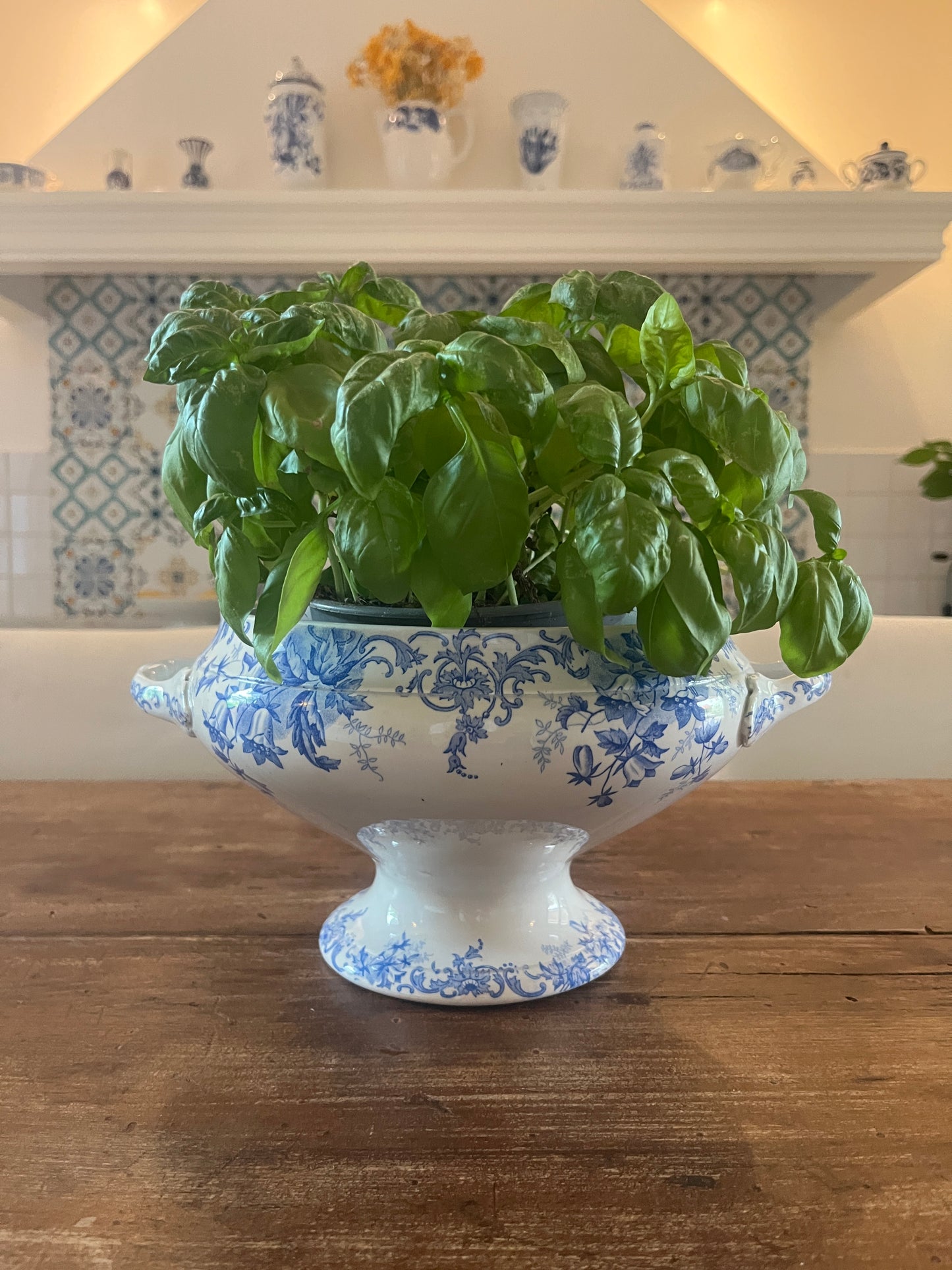 French Faience Soup Tureen Body