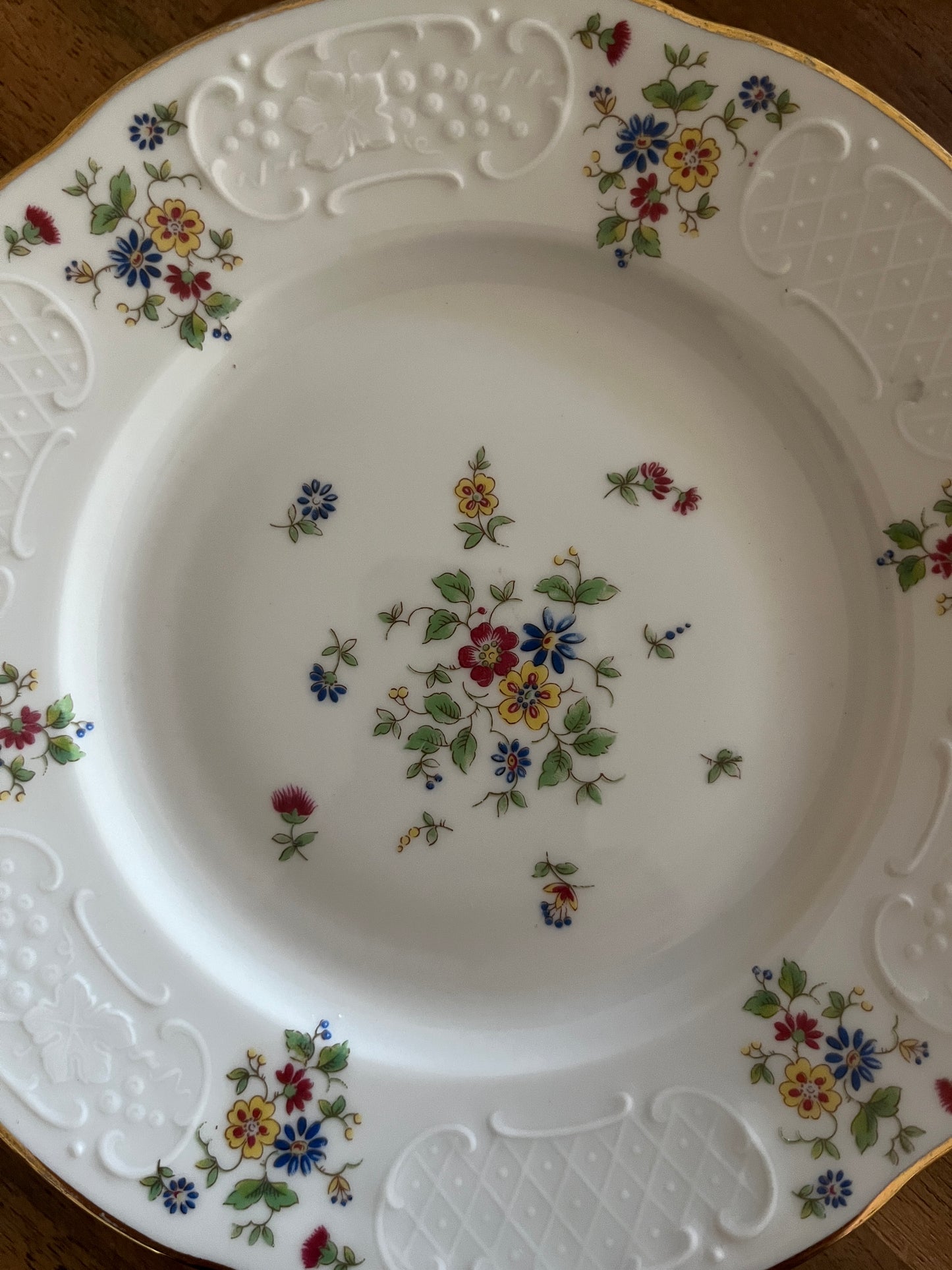 Richard Ginori Dinner Plates, Set of Four (Mid-Century Italian)