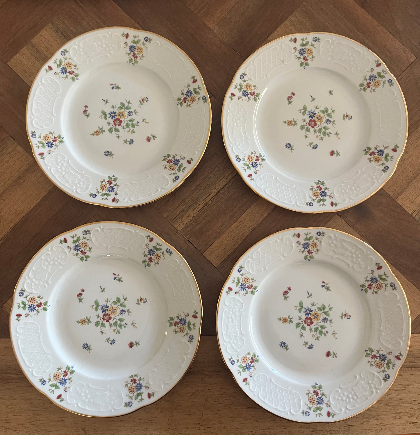 Richard Ginori Dinner Plates, Set of Four (Mid-Century Italian)